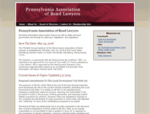 Tablet Screenshot of pabondlawyer.org